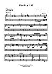 Trumpet Voluntary in G (manualiter) by H. Heron