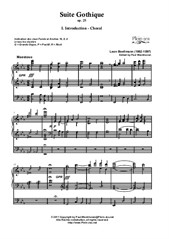I. Introduction - Choral (Suite Gothique)